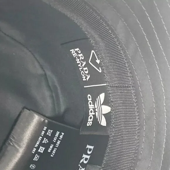 PRADA Three Stripes adidas collaboration bucket hat Unused display picture 2